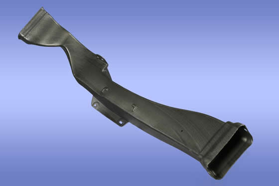 针对汽车塑料零部件提供最大的减重，最新开发的MuCell®吹塑成型工艺