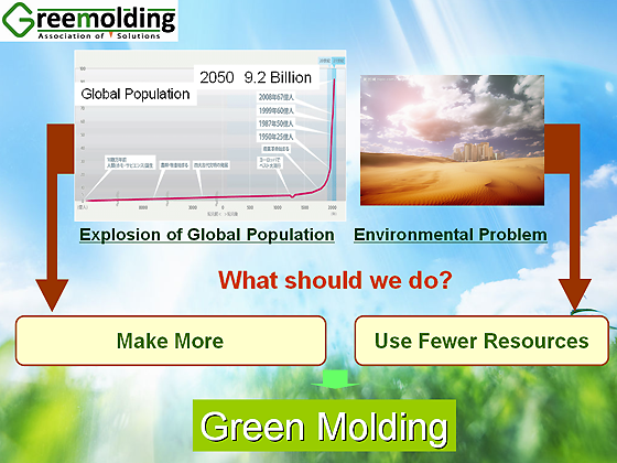 Green Molding --- Toward “Doubling Wealth, Halving Resource Use” in molding factories（1）